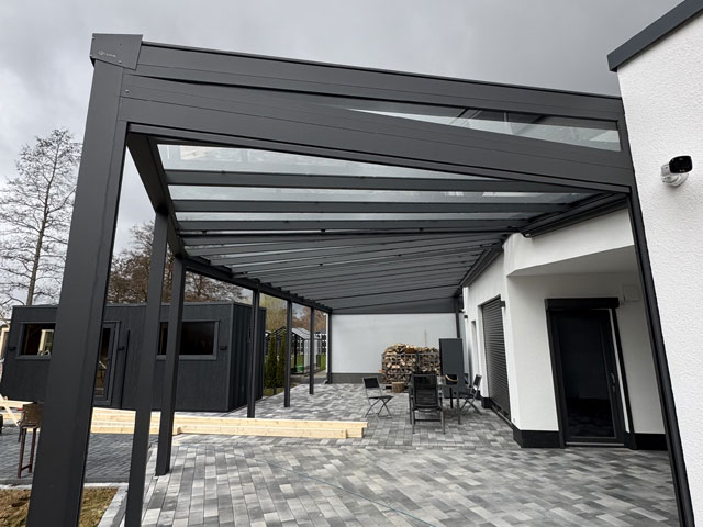 Verbindliche Kostenkalkulation für Aluminium-Terrassendächer